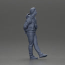 man strolling with a relaxed posture in casual wear - Only-Games