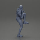 Preparing for a Baseball Play with a Quick Leg Lift - Only-Games