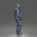 Teen in Winter Clothes