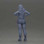 Confident female character standing with hands on her waist - Only-Games