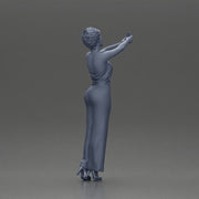 Fashionable woman in a jumpsuit snapping a selfie in style - Only-Games