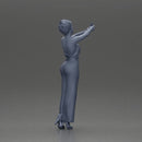 Fashionable woman in a jumpsuit snapping a selfie in style - Only-Games