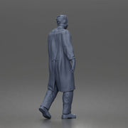 Surgeon walks down corridor wearing surgical gown face mask protective gloves - Only-Games
