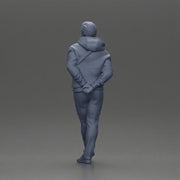 man strolling with a relaxed posture in casual wear - Only-Games