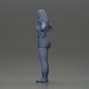 Confident female character standing with hands on her waist - Only-Games