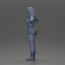 Confident female character standing with hands on her waist - Only-Games