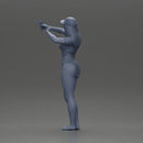 Woman in Green Swimsuit Taking a Selfie with Peace - Only-Games