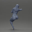 Sexy girl in cap thinking and playfully posing - Only-Games