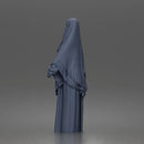 Modest Woman Full Coverage Niqab Abaya Khimar Islamic Clothing Outfit