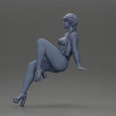 Fashionable woman posing gracefully in stylish outfit with striking colors - Only-Games