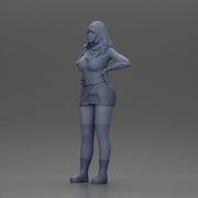 Confident female character standing with hands on her waist - Only-Games