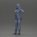 Confident female character standing with hands on her waist - Only-Games