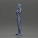 woman wearing a wet shirt moving gracefully with her arms in motion - Only-Games