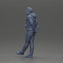 man strolling with a relaxed posture in casual wear - Only-Games