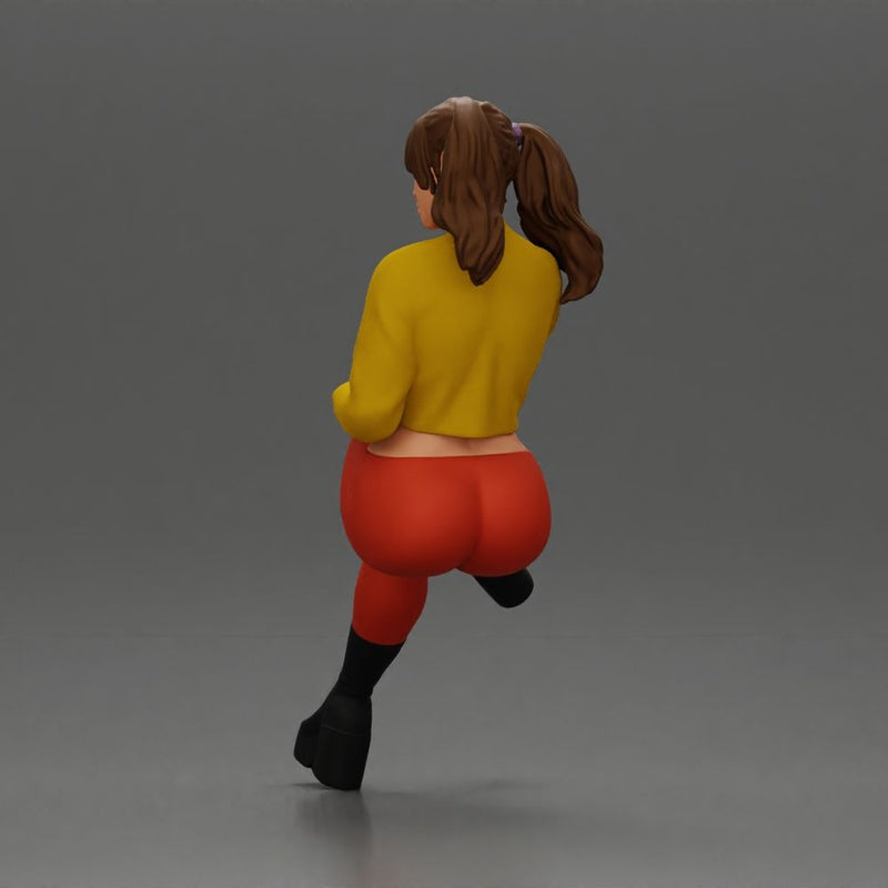 Stylish Woman Relaxing with Confident Poise - Only-Games