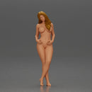 Naked woman posing with crossed legs - Only-Games