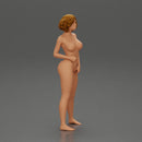Naked Woman Striking Confident Pose - Only-Games