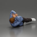 Man Lying on the Ground, Defending Himself from an Attack - Only-Games