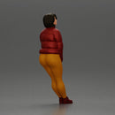 Woman leaning on the car wearing winter outfit and calm expression - Only-Games