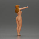 Naked Woman Taking a Selfie with Peace - Only-Games