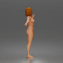 Naked Confident Woman Posing Gracefully