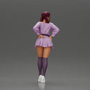 Stylishly Standing with One Hand on Hip and Playful Look - Only-Games