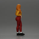 Confident Style in Yellow and Red, Holding a Drink with sunglasses - Only-Games