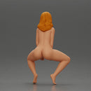 Naked Sexy girl sitting at home - Only-Games