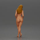 Naked woman posing with crossed legs - Only-Games