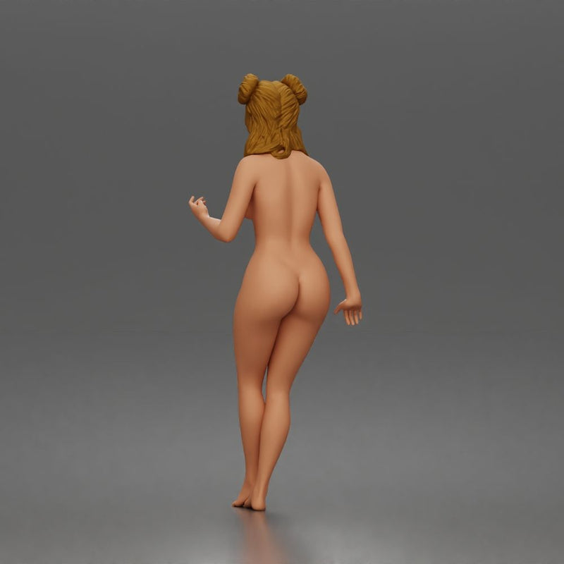 Naked Woman With Crossed Legs - Only-Games
