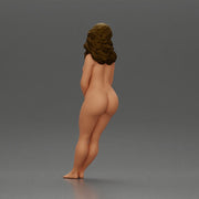 Naked Woman leaning to wall - Only-Games