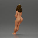 Naked Woman leaning to wall - Only-Games