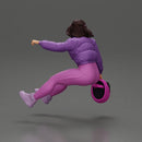 girl rides with purpose power and grace holding her helmet with steady pride - Only-Games