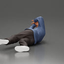 Man Lying on the Ground, Defending Himself from an Attack - Only-Games