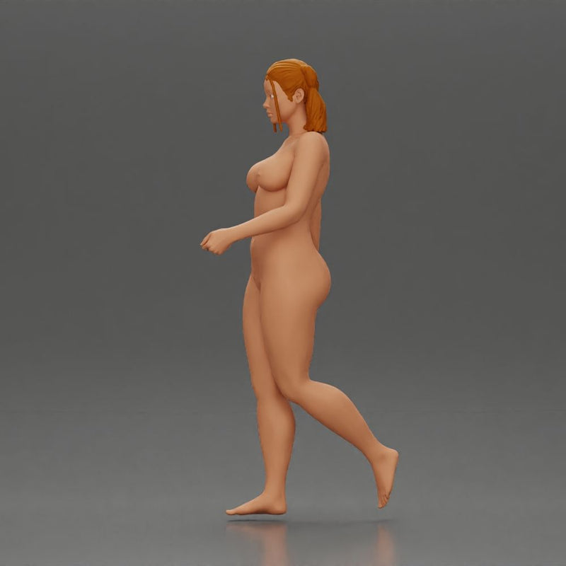 naked woman walking with purpose - Only-Games