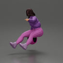 girl rides with purpose power and grace holding her helmet with steady pride - Only-Games