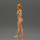 Naked woman posing barefoot - Only-Games