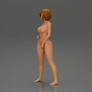 Naked Woman Striking Confident Pose - Only-Games