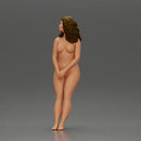 Naked Woman leaning to wall - Only-Games