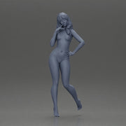 Naked Woman Posing Playfully - Only-Games