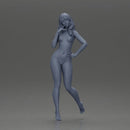Naked Woman Posing Playfully - Only-Games