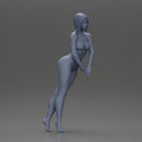 naked woman in short hair striking a pose - Only-Games