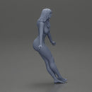 Naked Woman sitting on car - Only-Games