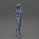 Naked Woman Striking Confident Pose - Only-Games