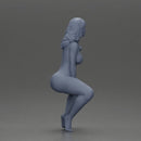 Naked Sexy girl sitting at home - Only-Games