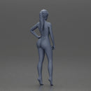 Naked Woman posing with hand on hip - Only-Games