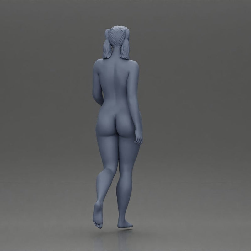 naked woman walking with purpose - Only-Games