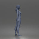 Naked Woman Posing With Arm Extended 1-24