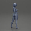 Naked Woman Striking Confident Pose - Only-Games