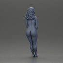 Naked Woman leaning to wall - Only-Games